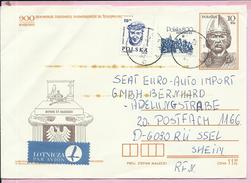 Letter - 1985., Poland (Polska), By Airmail - Flugzeuge
