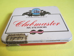 Boite En Fer Vide/20 Cigarillos Sumatra /Clubmaster Superior/Sumatra/Allemagne / /Vers 1980-90     BFPP109 - Other & Unclassified