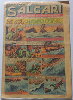 SALGARI    - N. 8  DEL 12  FEBBRAIO 1949  ( CART 76) - Primeras Ediciones