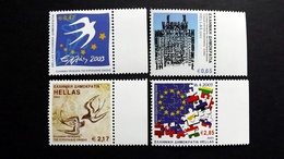 Griechenland 2146/9 **/mnh, Vorsitz Griechenlands In Der Europäischen Union - Unused Stamps