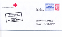 PAP Réponse Croix Rouge Française 13P264 - Listos Para Enviar: Respuesta /Beaujard