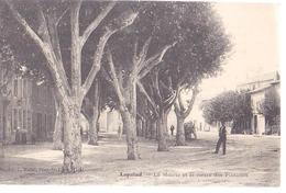 84 / LAPALUD / LA MAIRIE ET LE COURS DES PLATANES - Lapalud