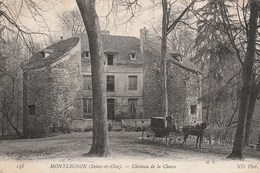 MONTLIGNON - TRES BEAU PLAN DU CHATEAU DE LA CHASSE - ATTELAGE - - Mery Sur Oise