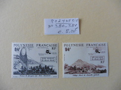 Polynésie  :: Timbres  Neufs  N° 380-381- - Collections, Lots & Séries