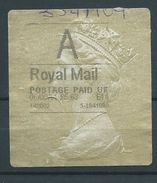GROSSBRITANNIEN GRANDE BRETAGNE GB 2012 SPECIAL DELIVERY GOLD HORIZON (TYPE I) USED - Universal Mail Stamps