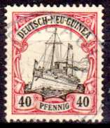 Nuova-Guinea-0002 - 1900 - Y&T N. 13 (o) - Privo Di Difetti Occulti. - Nouvelle-Guinée