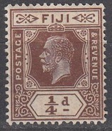 Fiji 1922-27 Mint Mounted, Sc# 93 - Fidji (...-1970)