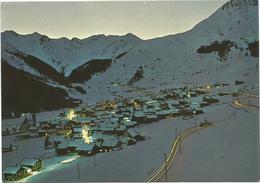 T2558 Tujetsch - Winterabend In Sedrun - Blick Gegen Rueras, Milez Und Richtung Oberalp Pass / Non Viaggiata - Tujetsch