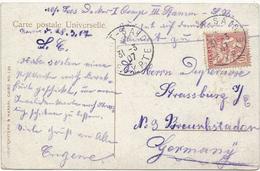 CARTE POSTALE  1907 AVEC CACHET DE PORT-SAID - Lettres & Documents