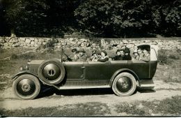 N°33825 -carte Photo Argelès 1929 - Bus & Autocars