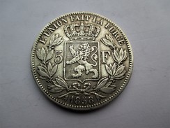 Belgie 5 Francs 1858   Leop I - 5 Frank