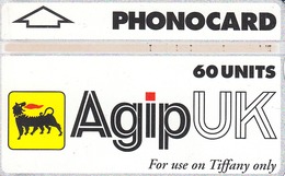UK (L&G) - Agip 60 Units, 15.000 Tirage, CN : 560K, Used - Plateformes Pétrolières