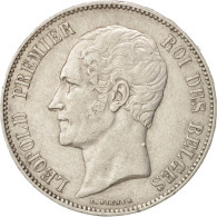 Monnaie, Belgique, Leopold I, 5 Francs, 5 Frank, 1865, TTB, Argent, KM:17 - 5 Francs
