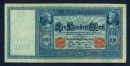 Banconota Germania 100 Mark  21/4/1910  - BB - A Identifier