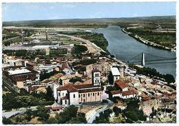 07 LA VOULTE-sur-RHONE ++ Vue Générale Aérienne, Le Château Et Le Pont Sur Le Rhône ++ - La Voulte-sur-Rhône