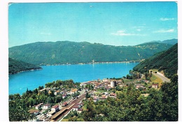 CH-4223   MAROGGIA : Panorama ( With Train-station) - Maroggia