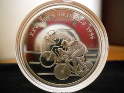 ANDORRA 10 DINERS 1994 SILVER PROOF " OLYMPIC GAMES 1996 - Andorre