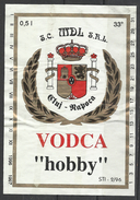 Romania, Cluj, Kolozsvar,  Vodca Hobby, 1983. - Alcoli E Liquori