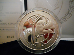 Cyprus (GREECE) 5 Euro Silver PROOF 2010 "50th Anniv Republic" - Cyprus