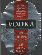 Hungary, Original Vodka. - Alcoli E Liquori