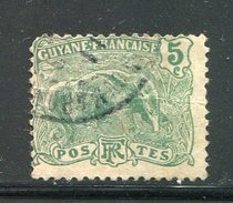 GUYANE- Y&T N°52- Oblitéré - Used Stamps