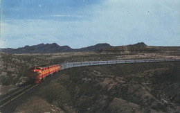 Souther Pacific's (CPS) Sunst Limited In The Desert West Of El Paso Texas 1962   Ref 050 179 - Autres & Non Classés