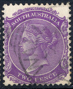 Stamp SOUTH AUSTRALIA Queen Victoria 2p Used Lot#17 - Oblitérés