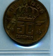 1955   50 CENTIMES  BELGIQUE - 50 Cents