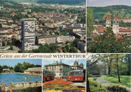 Grüsse Aus Der Gartenstadt Winterthur; Autobus, Trolleybus; Filobus; Saurer - Winterthur