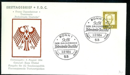 Bund 1964: Mi.-Nr.: 360 FDC Bedeutende Deutsche   (G001) - 1961-1970