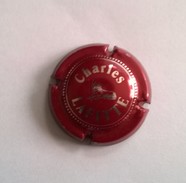 CHAMPAGNE - PLAQUE DE MUSELET " Charles LAFITTE Rouge Et Argent " - Lafitte, Charles