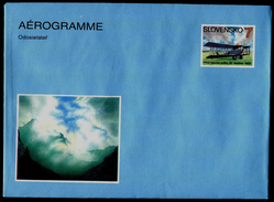 522-SLOVAKIA Erste-The First One AÉROGRAMME-with Imprint 70 Jahre-Years Air Mail Composite 41.100 Pcs 1993 - Aerogramme