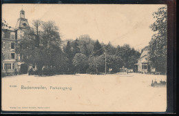 Allemagne --  Badenweiler, Parkeingang - Badenweiler