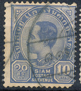 Stamp  THAILAND,SIAM 1889 10a Scott#84 Lot#91 - Siam