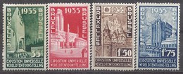 BELGIQUE - Cob - 386/89** - Cote 70 € - Propagande En Faveur De L"exposition Universelle De Bruxelles En 1935 - 1935 – Bruxelles (Belgio)