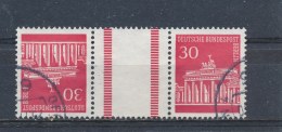 Duitsland/Germany/Allemagne/Deutschland Berlijn/Berlin 1966 Mi: KZ 3 A (Gebr/used/obl/o)(1020) - Se-Tenant