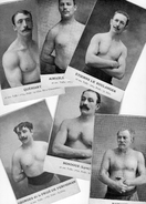 Les Grands Lutteurs - Photos Découpées Dans Revues De Photo (45 Français+ 15 étrangers)copies De La Collection WALERY - Otros & Sin Clasificación