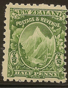 NZ 1900 1/2d Mt Cook SG 273b UNHM #YS217 - Nuevos