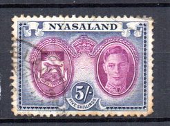 Sello Nº 88 Nyasaland - Nyassaland (1907-1953)