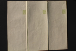 Victoria Set Of  3 Newspaper Wrappers One  Penny Unused - Lettres & Documents