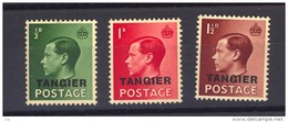 01888  -   Maroc -  Tanger  :  Yv  15-17  * - Oficinas En  Marruecos / Tanger : (...-1958