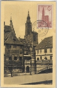 MAXIMUM CATHEDRALE DE STRASBOURG CACHET 5E CENTENAIRE 24 Juin 1939 COTE 170 € - 1930-1939