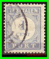 Netherlands Año 1881-1887  1 Cts.   TE BETALEN PORT - Portomarken