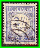 Netherlands Año 1881-1887  2½c   .   TE BETALEN PORT - Portomarken