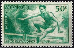 Monaco 1948 - London Olympics : Hurdling ( Mi 339 - YT 319 ) MLH* - Sommer 1948: London