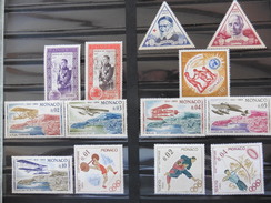 Monaco 13 :timbres  Neufs - Collections, Lots & Series