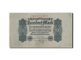 Billet, Allemagne, 100 Mark, 1922, 1922-08-04, KM:75, B+ - 100 Mark
