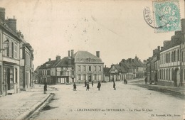 Chateauneuf En Thymerais - La Place Saint Clair - Châteauneuf