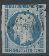 Lot N°35036   Variété/n°10, Oblit PC 441 BORDEAUX (32), Tache Blanche Face à La Bouche - 1852 Louis-Napoleon