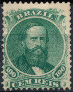 Stamp Brazil 1866  Scott #58 100 Reis Lot#61 - Ungebraucht
